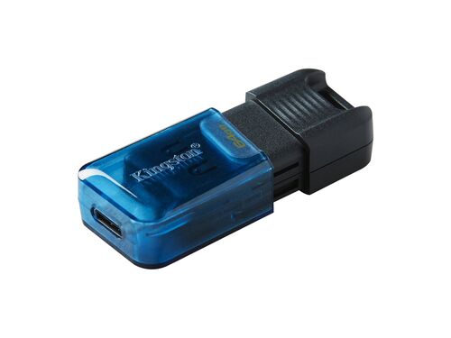 USB MEMORIJA KINGSTON DT80M/64GB/DATA TRAVELER/3.2/CRNA